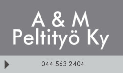 A&M Peltityö Ky logo